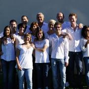 photo de groupe avec Mr Pierre LEMARCHAL