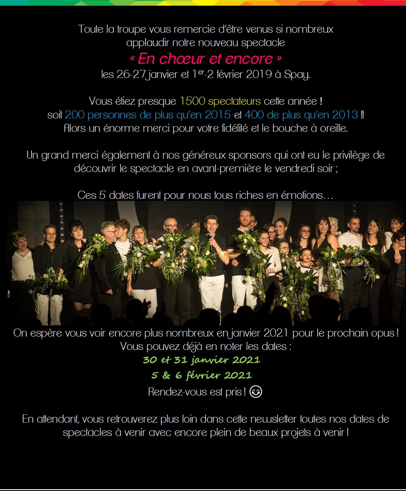 Espayrance newsletter n 20 avril 2019 page 1